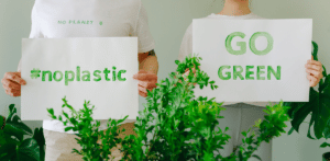 no plastic go green