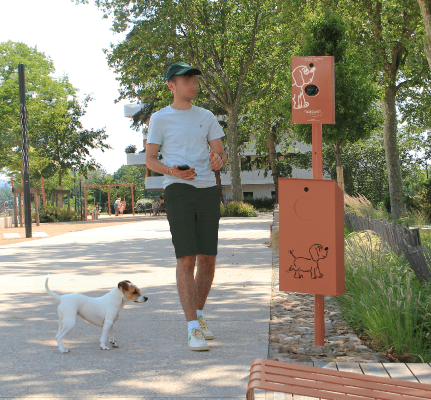 distributeur de sacs canins Toutounet® gamme Seprabul modèle Sanary
