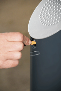 cendrier potelet 2025 ral7016 passe mégot par SEPRA