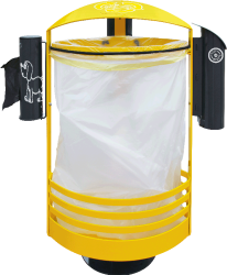 Découvrez la solution complète Vigi Biflux : une corbeille de tri sélectif efficace, accompagnée de notre cendrier intégré et de notre distributeur de sacs canins, le Toutounet S. Conçue pour optimiser le recyclage et la propreté des espaces publics, cette station multifonctions encourage le tri des déchets tout en offrant des solutions pour les mégots et les déchets canins. Alliant praticité et engagement écologique, Vigi Bi flux s’adapte parfaitement à tous les environnements professionnels soucieux de l’hygiène et du recyclage responsable. fabrication 100% française et locale