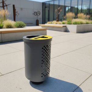salignoise bi flux dans parc contemporain